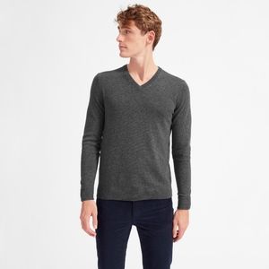 John W. Nordstrom Italian Merino Wool V-Neck